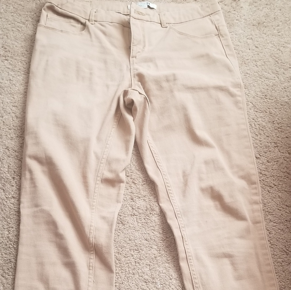 Beige highwaisted Jeans